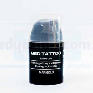 MED.TATTOO CARE TATTOO - Ringelblumencreme mit Kollagen zur Pflege von Tätowierungen 50ml